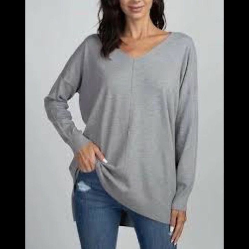 Dreamers Sweater Silver Camo Super Soft M/L